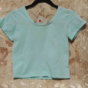*NEW*  Mint Green Women's Crop Top SIZE L